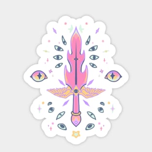 Be Not Afraid: Cosmic Blade Sticker